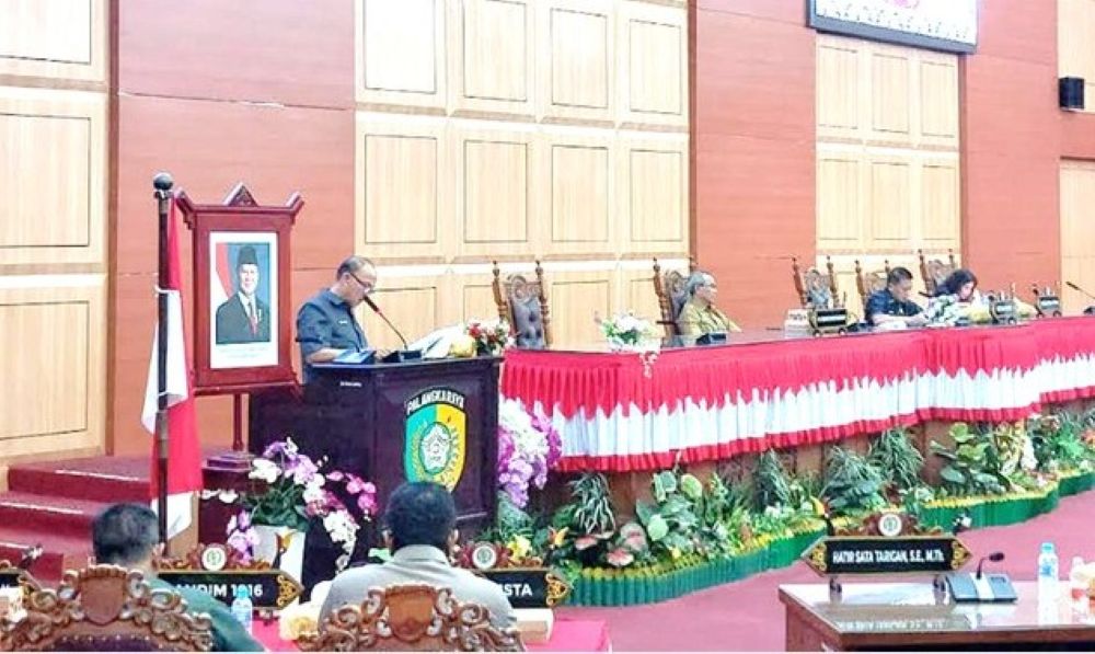 Evaluasi APBD 2024 dan Pengantar Perubahan 2025 Warnai Rapat Paripurna DPRD Palangka Raya