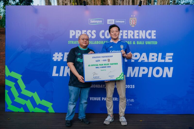 Salonpas Perkuat Posisi sebagai Official Pain Relief Partner Aktif lewat Kolaborasi dengan Bali United
