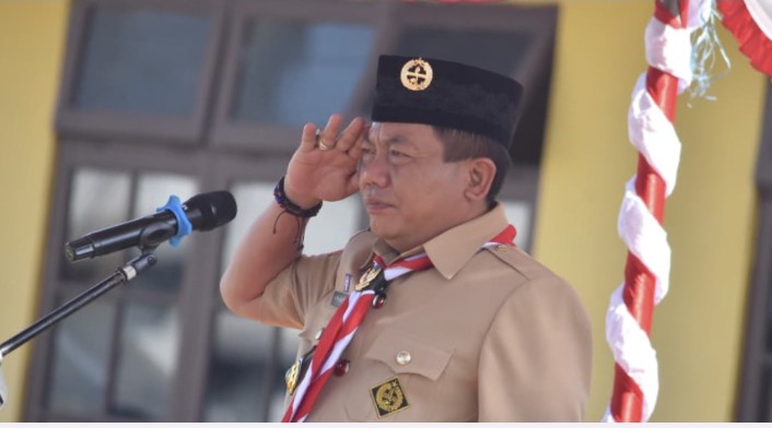 Bupati Kapuas Ajak Pramuka Berperan Aktif Dalam Membangunan Generasi Muda