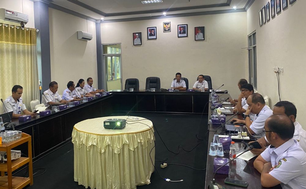 Inspektorat Kalteng Lakukan Monev, Desa Telok Uji Komitmen Tata Kelola Bersih