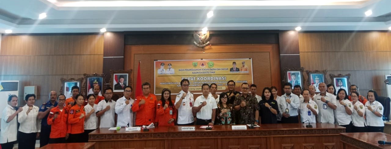Barito Timur Susun Peta Risiko Bencana 2025–2030: Data Jadi Kunci Ketangguhan