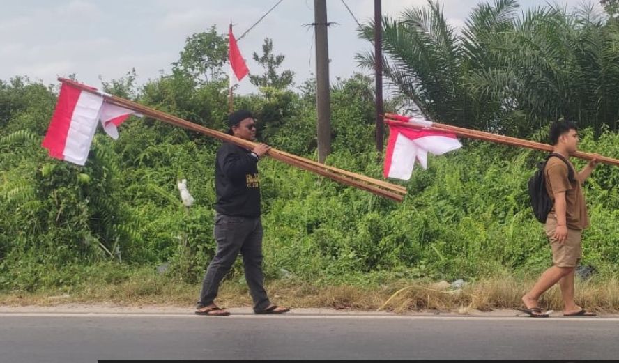 RSUD Mas Amsyar Kasongan Meriahkan HUT RI ke-80 Lewat Gerakan Merah Putih