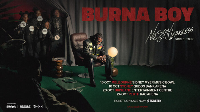Burna Boy Is Coming: The African Giant Announces His Long-Awaited Australian Tour — Presented by TEG x Primuse Entertainment
