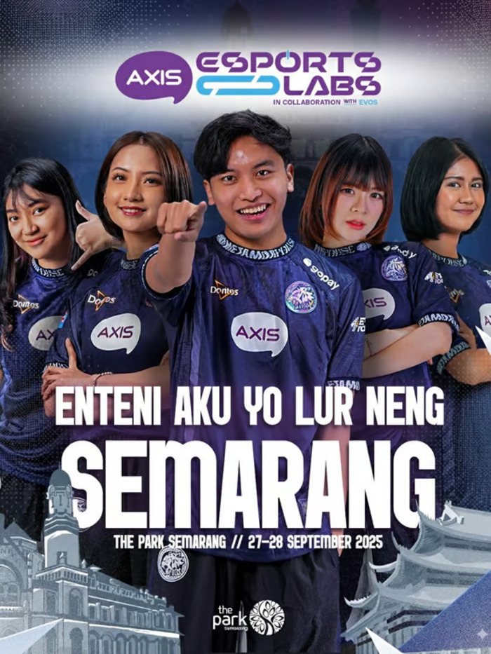 AXIS dan EVOS Datang ke Semarang! Dorong Ekosistem Esports di Semarang Melalui AXIS Esports Labs