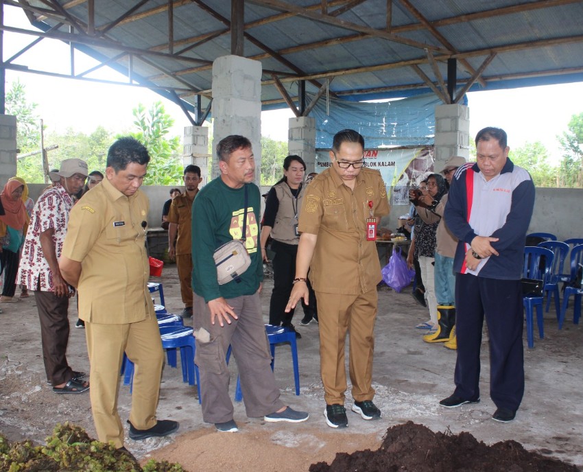 DLH Katingan Dorong Pertanian Berkelanjutan Lewat Pelatihan Pembibitan dan Pengomposan