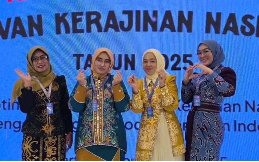 Ketua Dekranasda Katingan Hadiri Rakernas, Dorong Kerajinan Lokal Jadi Motor Ekonomi Kreatif