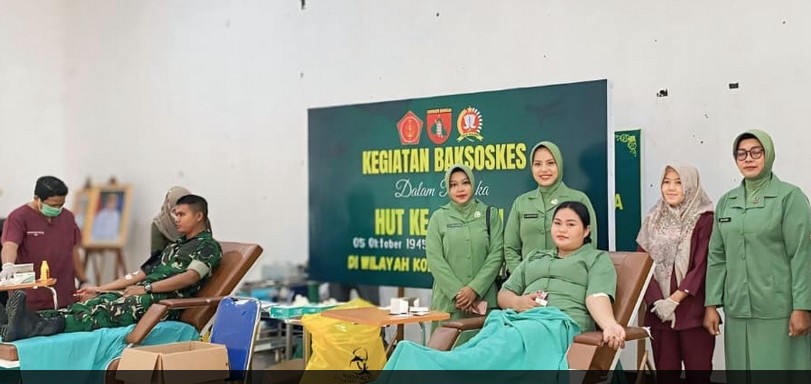Donor Darah HUT TNI ke-80, RSUD Mas Amsyar dan PMI Katingan Tegaskan Solidaritas