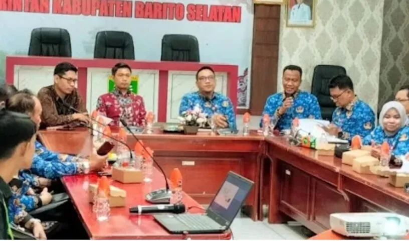 BPKAD Barsel Hadiri Entry Meeting BPK, Audit Keuangan Daerah Dimulai