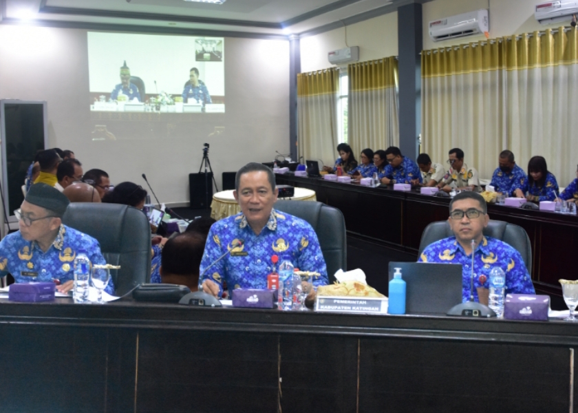 Pemkab Katingan Komitmen Perbaiki Tata Kelola Usai Hasil MCP KPK