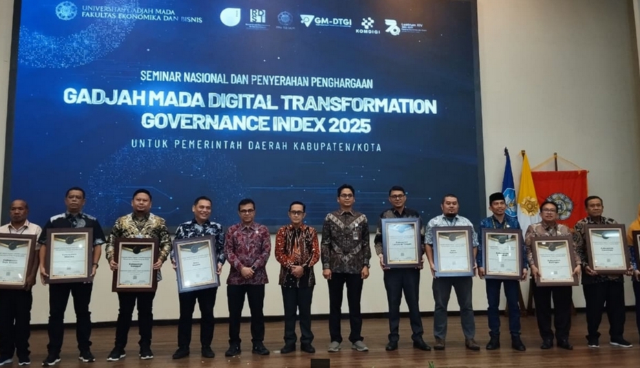 Katingan Raih Penghargaan Nasional GM-DTGI 2025, Bukti Percepatan Transformasi Digital Pemerintahan