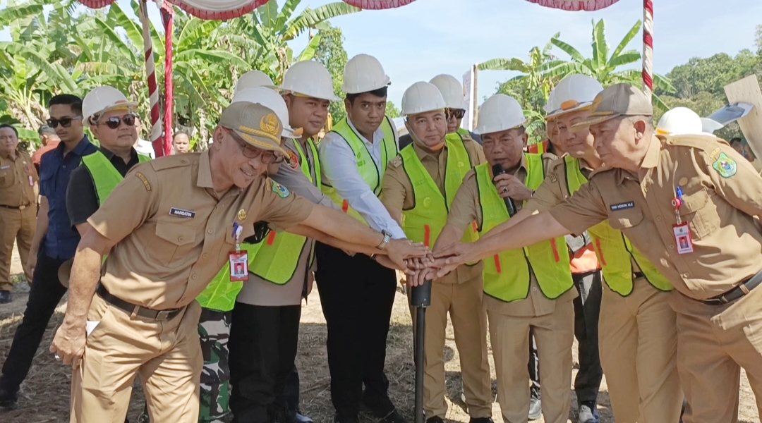 Pembangunan Jembatan Sei Asam–Balai Pertanian Kapuas  Resmi Dimulai