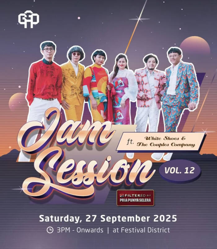 Grand Galaxy Park Hadirkan Jam Session Vol. 12 Bareng White Shoes & The Couples Company
