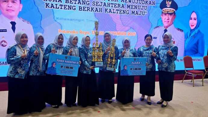 Prestasi Ganda PKK Kamipang, Bukti Sinergi dan Dedikasi Kader Daerah