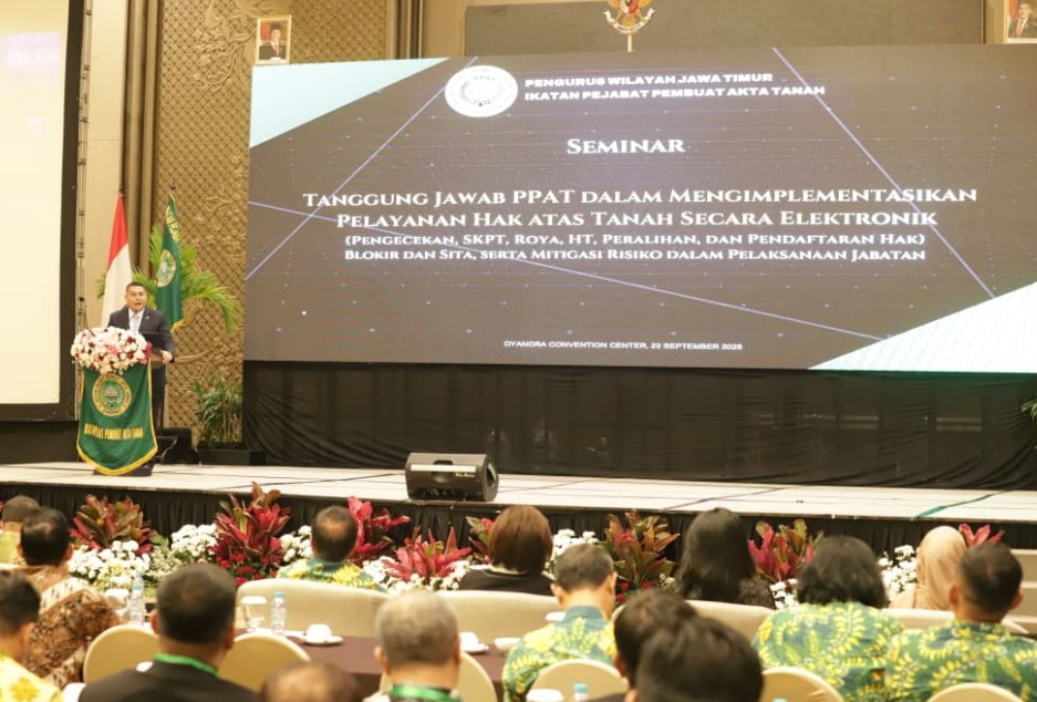 Kolaborasi dengan IPPAT Jadi Kunci Transformasi Layanan Pertanahan, Wamen Ossy Pastikan Adanya Transparansi, Akuntabilitas, dan Kepastian Hukum