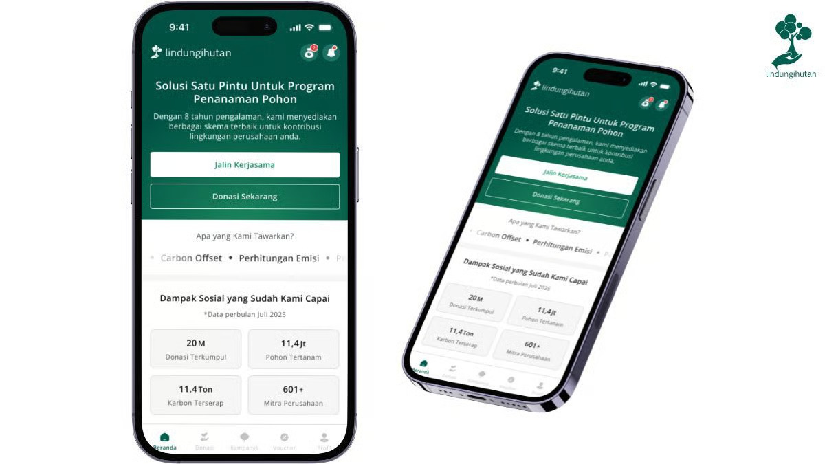 LindungiHutan Hadirkan Fitur AI untuk Permudah Pembuatan Campaign Lingkungan