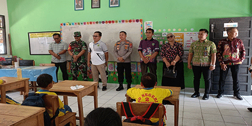 Kegiatan Makan Bergizi Gratis (MBG) di Kecamatan Benua Lima Resmi Dimulai