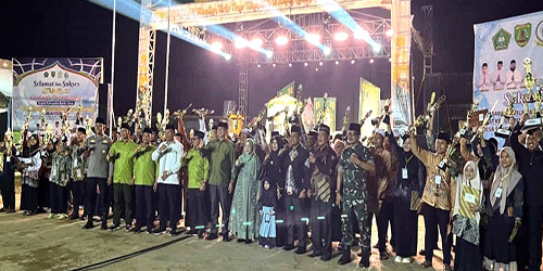 Dusun Tengah Sabet Juara Umum MTQ XI Barito Timur Tahun 2025