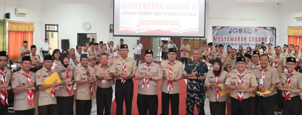 Muscab VI Pramuka Katingan Resmi Dibuka, Bupati Saiful Dorong Kepemimpinan Visioner