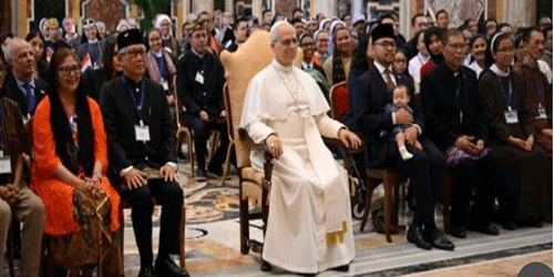 Paus Leo XIV Menerima 200 WNI Dalam Audiensi Khusus