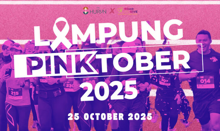 Pinktober Run 2025 - Event Galang Dana Kanker Payudara Termeriah di Lampung