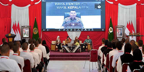 STPN Bentuk Karakter dan Kepemimpinan, Wamen Ossy Titip Tiga Nilai yang Perlu Dipedomani Taruna/i STPN