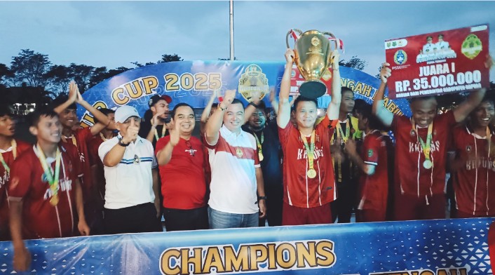 Kapuas Bersinar 88 FC Juara Gubernur Cup Zona Tengah 2025