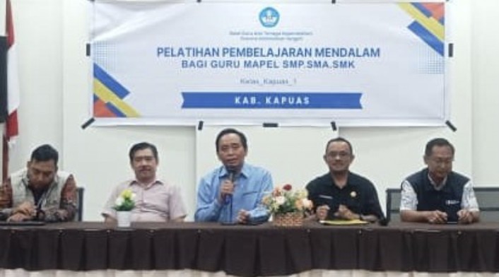 Buka Pelatihan Deep Learning Bagi Guru, Begini Harapan Kadisdik Kapuas