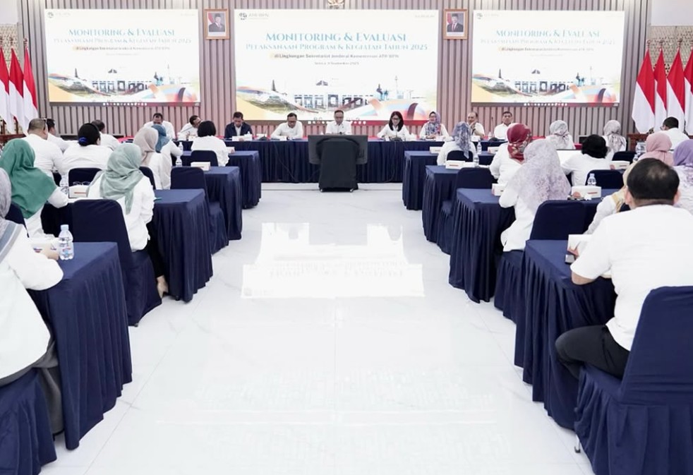 Sekjen Kementerian ATR/BPN Imbau Jajaran Bekerja Maksimal di Tengah Efisiensi