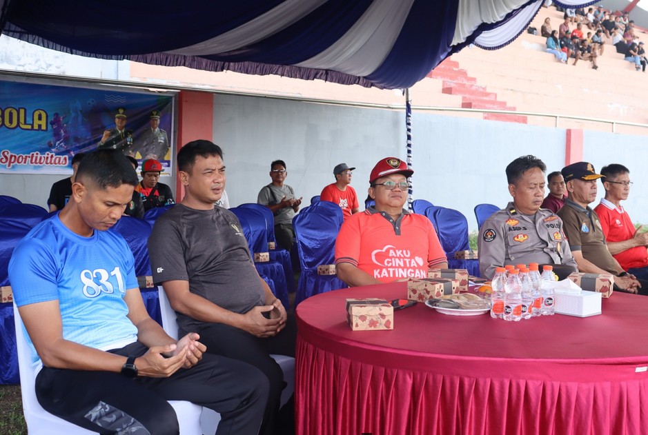 HUT Katingan ke-23 Dirayakan Lewat Sepak Bola, Doddy Tegaskan Olahraga sebagai Pilar Kebersamaan