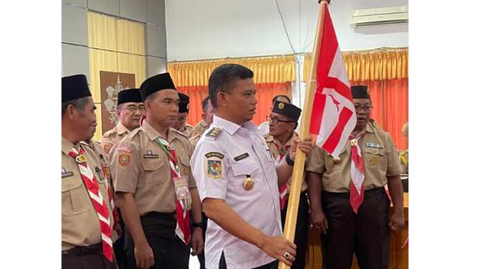 Wabup Katingan, Firdaus Terpilih Pimpin Pramuka Katingan Regenerasi Kepemimpinan Dimulai