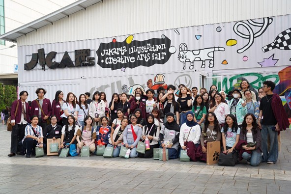 Alumni School of Design BINUS UNIVERSITY Tampilkan Karya di JICAF 2025