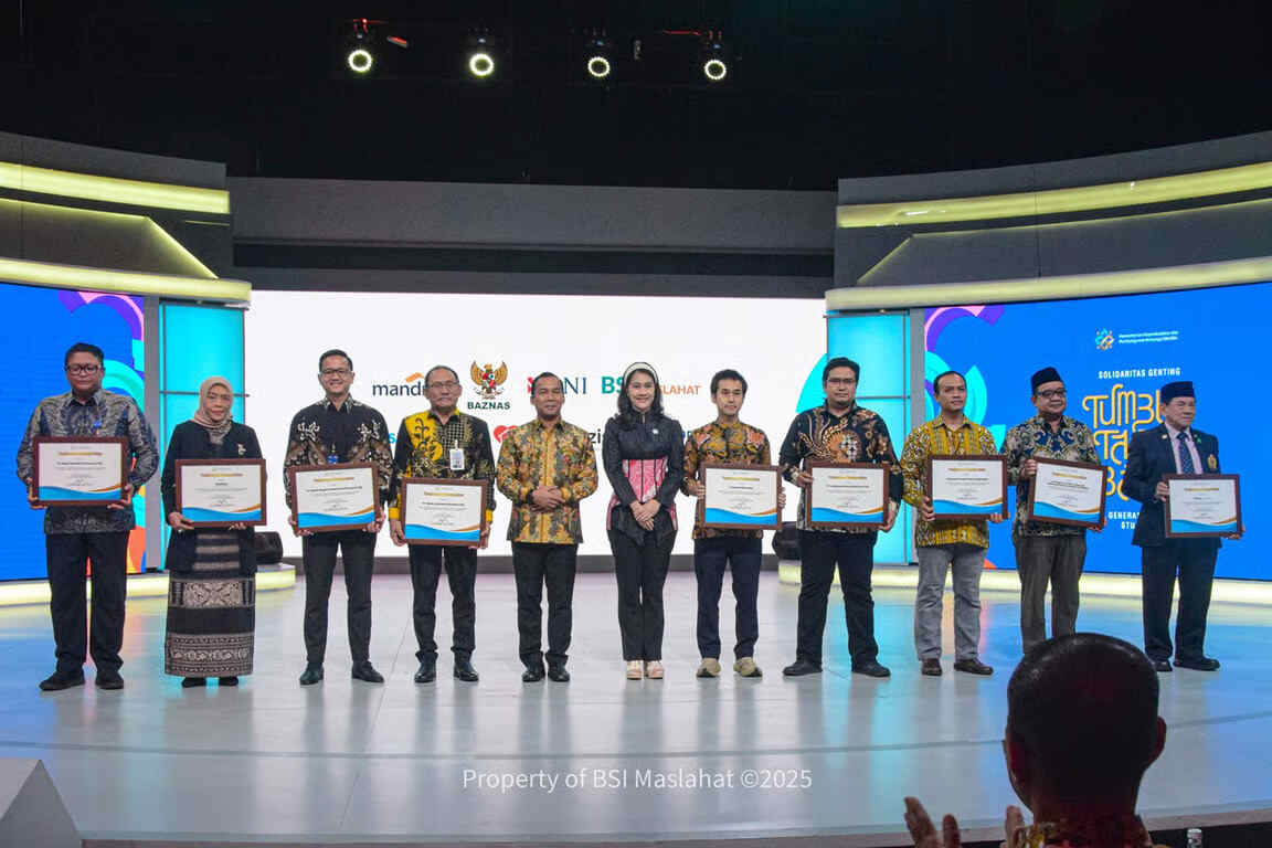 BSI Maslahat Raih Penghargaan Mitra Penggerak Program GENTING dari BKKBN
