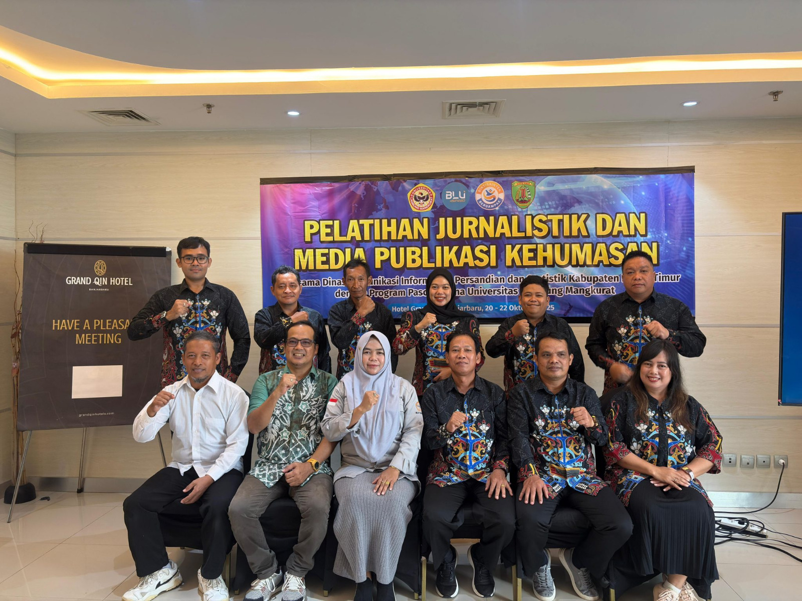 ASN Diskominfops Bartim Ikuti Pelatihan Jurnalistik dan Kehumasan