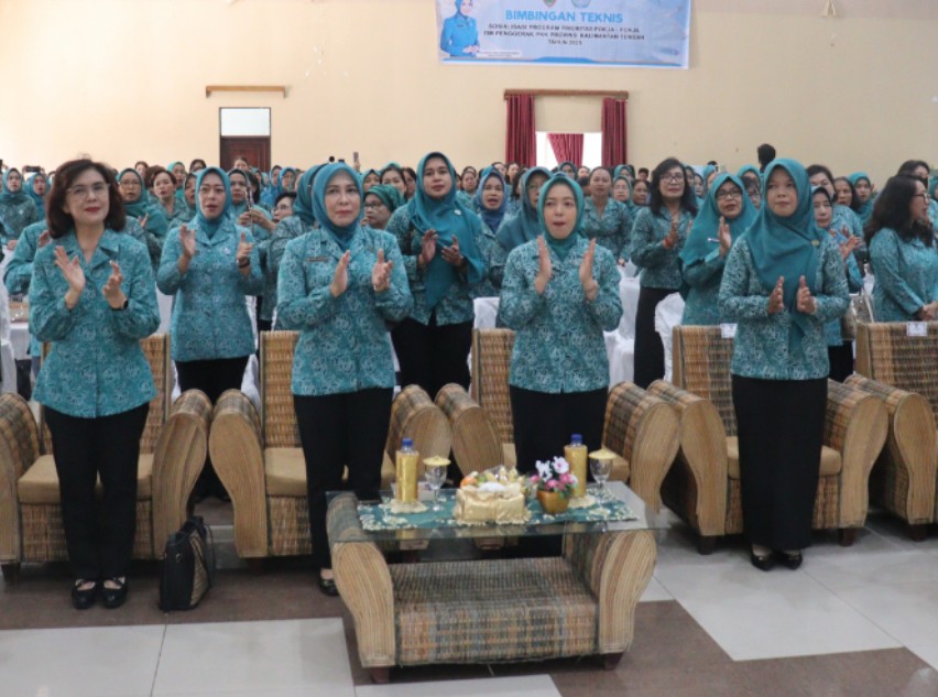 TP PKK Kalteng Gelar Bimtek di Katingan, Dorong Penguatan Kader dan Ketahanan Keluarga