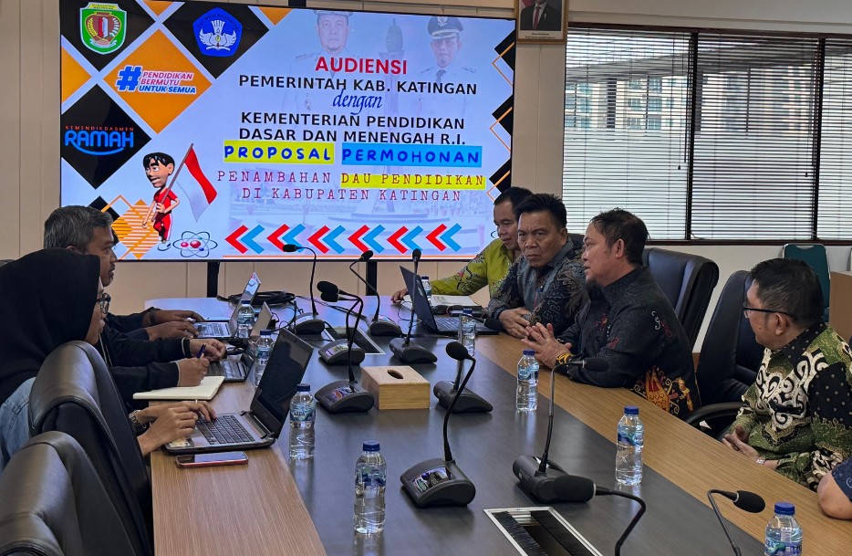 Katingan Dorong Dana dan Pengawas Pendidikan