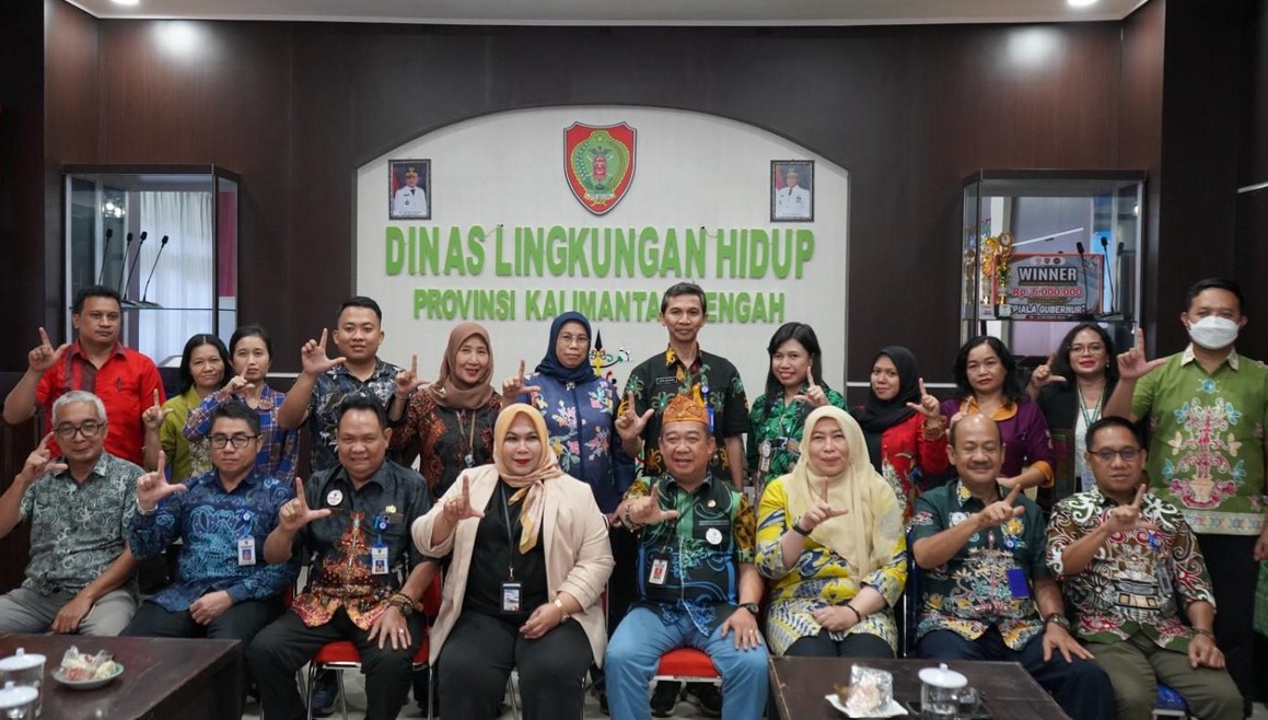 DLH Kalteng Gandeng Kementerian LH Perkuat SDM Lingkungan