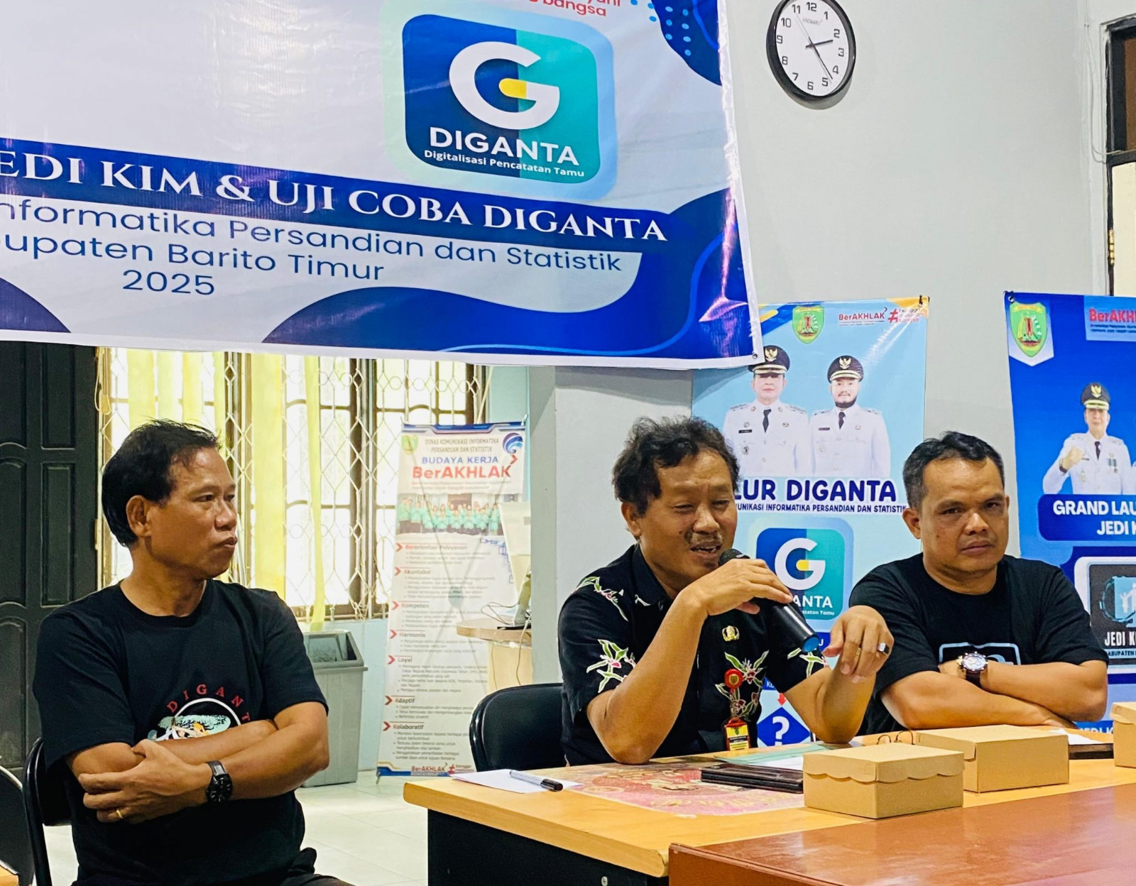 Diskominfo Bartim Luncurkan JEDI-KIM dan DIGANTA