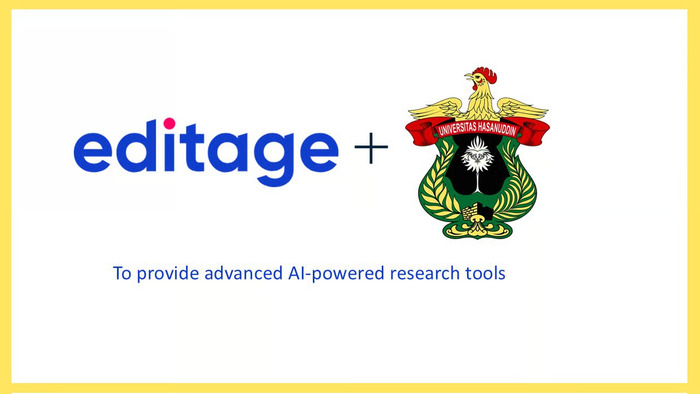 Editage berkolaborasi dengan Universitas Hasanuddin menyediakan Alat Bantu Penulisan Riset Berbasis AI