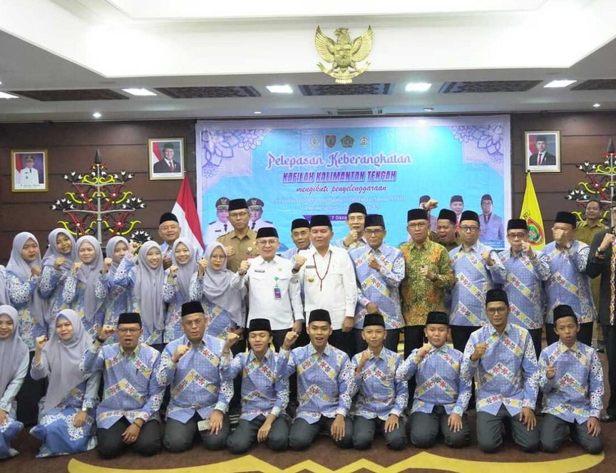 Kafilah Kalteng Siap Berlaga di STQH Nasional ke-28 di Kendari