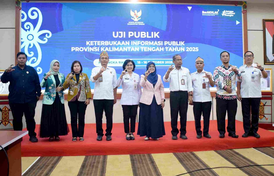 DP3APPKB Kalteng Tampilkan Inovasi Digital dalam Monev Keterbukaan Informasi Publik