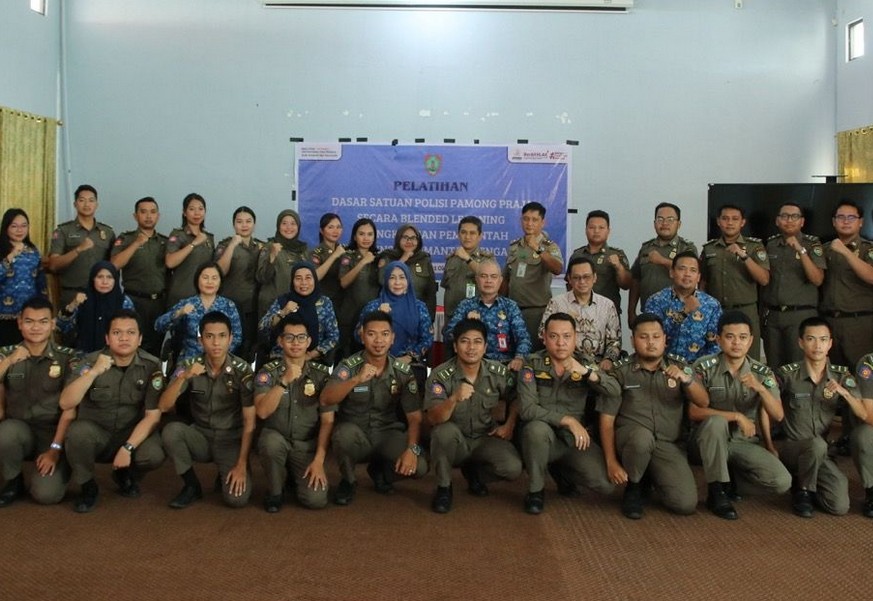 Diklat Satpol PP Kalteng Resmi Ditutup