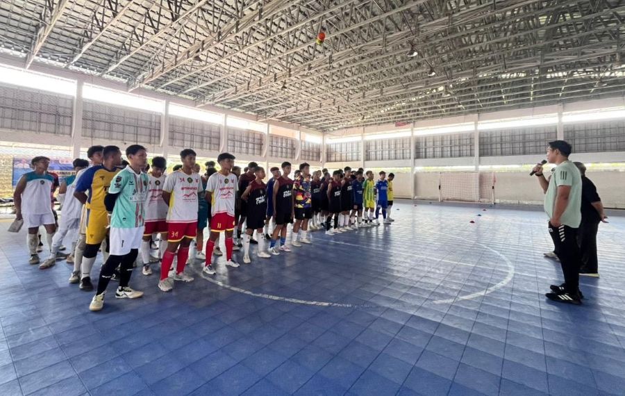 AFP Kalteng Seleksi Atlet Futsal Usia Dini