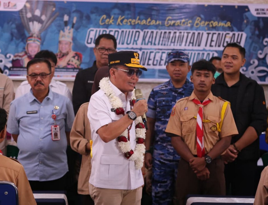Gubernur Kalteng Tinjau Digitalisasi dan Motivasi Siswa di SMAN 1 Kumai