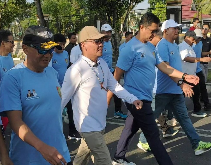 Jalan Sehat Harkopnas ke-78 Kalteng Meriah, Gubernur Ajak Warga Aktif Berkoperasi