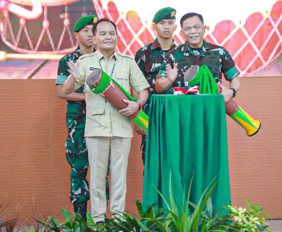 Gubernur Kalteng Apresiasi Bakti Sosial TNI dan Peluncuran Program SEHATI