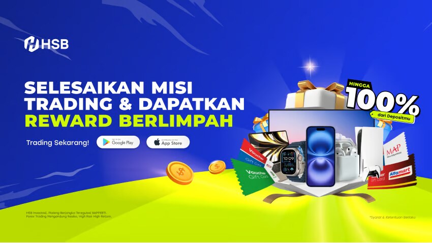 HSB Investasi Rilis Skema Apresiasi Baru, Trading Tak Lagi Sekadar Profit