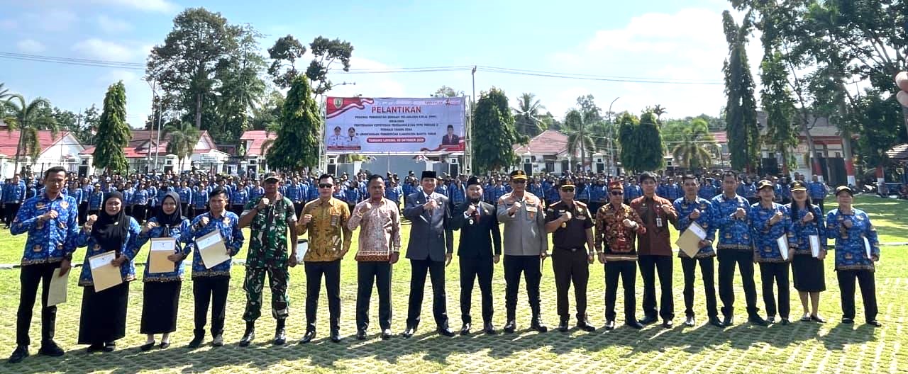 446 Honorer Barito Timur Resmi Jadi PPPK