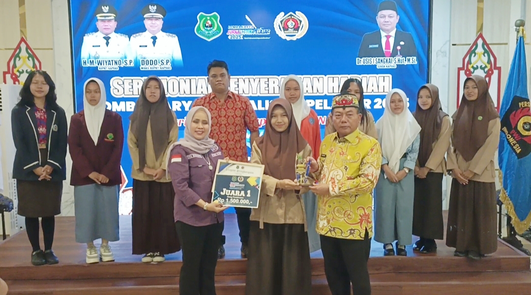 Bupati Wiyatno Apresiasi Lomba Karya Jurnalistik Pelajar yang Digelar PWI Kapuas