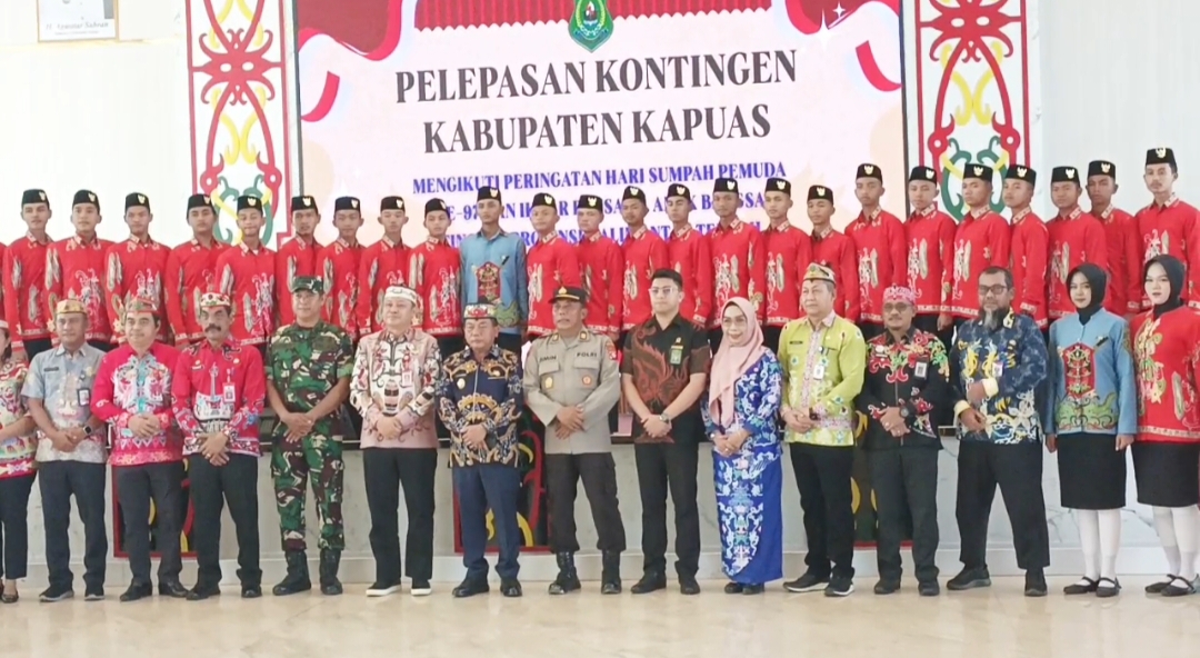 Bupati Wiyatno Lepas Kontingen IBAB Kapuas ke Sukamara