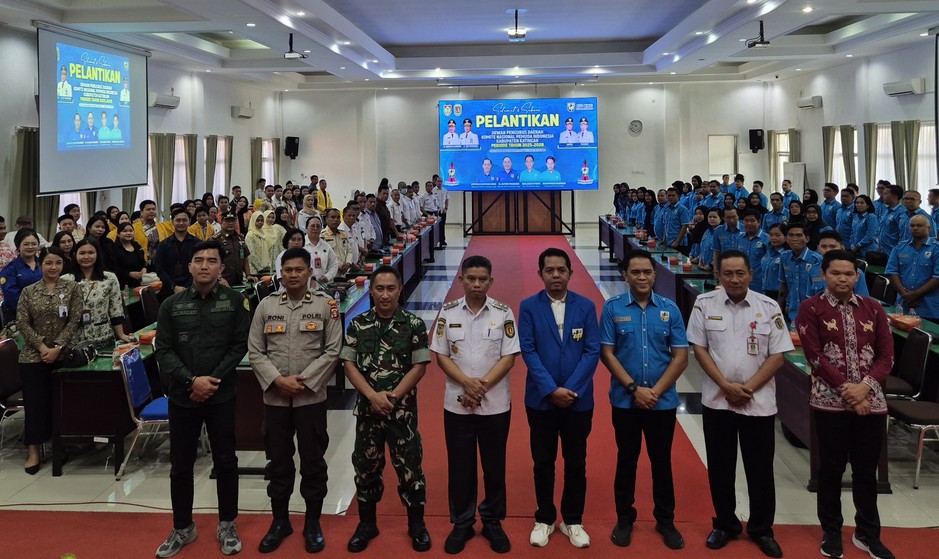 KNPI Katingan Resmi Dilantik, Firdaus Dorong Sinergi Pemuda